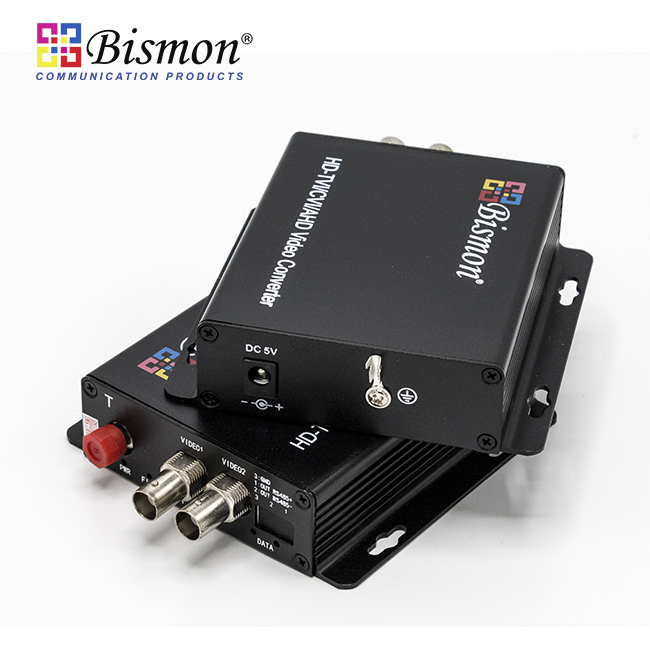 2 Channel HD-AHD/CVI/TVI (1MP/720P) MM/SM Fiber 20km(FC)